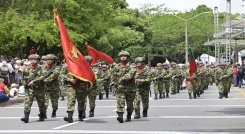 Las Fuerzas Militares hicieron una demostración de sus capacidades.