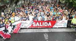 El gobernador presentará una ordenanza a la Asamblea para que esta maratón sea institucionalizada para beneficio del medioambiente y la salud de los nortesantandereanos. /Foto cortesía