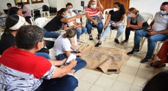 La comunidad decidirá el presupuesto participativo por voto virtual./Foto cortesía