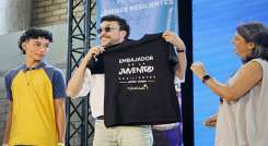 Andrés Cepeda, embajador de la juventud