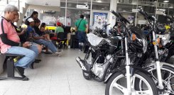 Crisis en el comercio de motos  nuevas por venta del SOAT