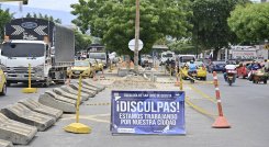 Buscan rutas alternas para desembotellar barrio La Merced