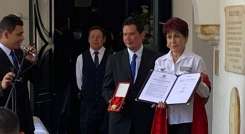 La secretaría de Cultura de Cúcuta hizo especial reconocimiento al aporte cultural del Maestro Eduardo Villamizar/Foto cortesía
