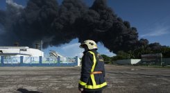 Hay 77 personas quemadas y 17 desaparecidas tras incendio en Cuba./Foto: AFP