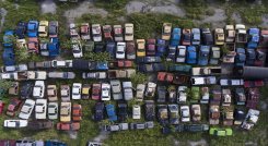  Secretaría de Tránsito se prepara para subastar y volver chatarra casi 7 mil automotores 
