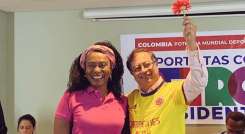 Urrutia fue la primera deportista colombiana en ganar una medalla de oro olímpica en los Juegos de Sídney- 2000