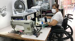 La participación de personas con discapacidad en la región es de 9,2%. / Foto Archivo La Opinión