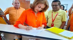 Sandra Ortega, candidata a la rectoría de la UFPS/Foto Orlando Carvajal/La Opinión