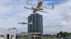 Entrega de drones.