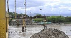 Nuevo puente sobre El Zulia ahora será para diciembre 