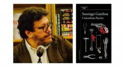 Santiago Gamboa y su libro Colombian Psyco. / Foto: Cortesía / La Opinión 