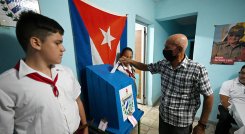 Votaciones en Cuba.