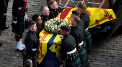 La capilla ardiente de Isabel II en Edimburgo recibe más de 26.000 visitas./Foto: AFP