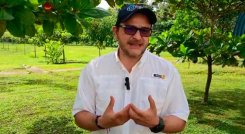 Gobernador Silvano Serrano Guerrero, al anunciar la sanción de la Alta Consejería para la Paz/Foto cortesía