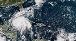 Cuba se prepara para resistir al huracán Ian, que luego seguirá hacia EE. UU./Foto: AFP