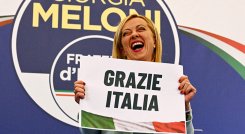 Incertidumbre en Italia tras victoria de Meloni