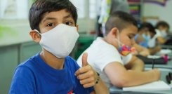 Estudio reveló hallazgos sobre los riesgos que ha dejado la pandemia en las aulas de clase/Foto cortesía