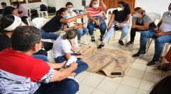 Comunidad eligió reforzar la salud con el presupuesto participativo./Foto cortesía
