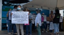 Las usuarios aseguraron que no tuvieron libre escogencia. / Foto: Pablo Castillo