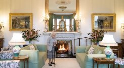 Balmoral, la residencia del norte de Escocia donde falleció la reina Isabel II./Foto: AFP