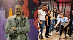 El ingeniero industrial y contador Juan Sebastián Otero es uno de los cinco creadores de Tejo La Embajada. 