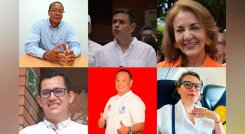 Candidatos al cargo de rector de la Universidad Francisco de Paula Santander/La Opinión