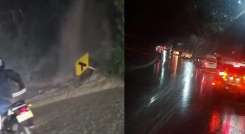 Derrumbe en La Donjuana