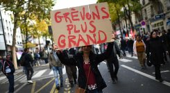 Protestas en Francia.