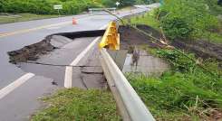 Colapsaron vías por lluvias en Norte de Santander