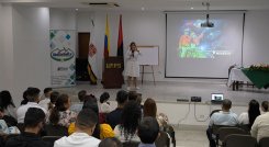 Se dio clausura al diplomado de seguridad minera, en la UFPS. / Foto Pablo Castillo