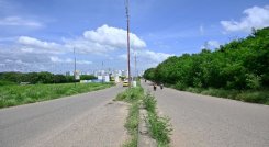 Variante Pinar del Río-Santa Rosa de Lima, que será pavimentada/Foto Jorge Gutiérrez