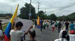 "¡No más Acualia!": en Villa del Rosario exigen servicios públicos 