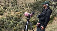 Biólogo pamplonés, un guardián de los cóndores