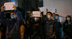 Protestas en China por ley 'cerocovid'