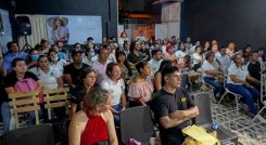 En escena estuvieron 10 jóvenes que permanecen en el centro de rehabilitación de Los Patios./Foto cortesía
