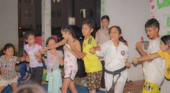 Entrenadores de varias disciplinas deportivas van por los barrios compartiendo con niños y jóvenes/Foto Cortesía 