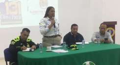 En mesa de trabajo, gremios de transportadores se refirieron a la quema de vehículos en La Curva