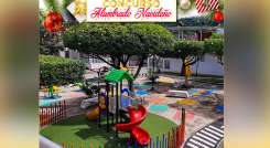 Parques concursan para ganar alumbrado navideño en Los Patios./Foto: cortesía