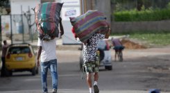 Sigue el paso de mercancías por las trochas. / Foto: Jorge Iván Gutiérrez
