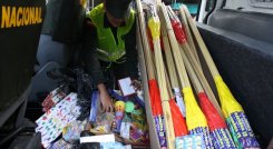 Autoridades, en alerta para controlar la venta de pólvora