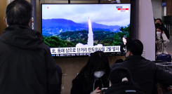 Prueba de misil balísticos en Corea del Norte