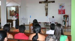 El nuevo templo de Nuestra Señora de Belén tiene un costo de $3.000 millones./Foto archivo/La Opinión