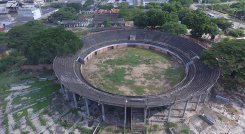 La Plaza de Ferias y Exposición Mariano Ospina Pérez fue inaugurada en la década de los 50, en Cúcuta. / Foto Archivo La Opinión