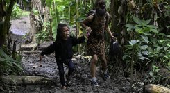 Panamá descarta regularizar ruta selvática hacia EE. UU. en medio de récord de migrantes./Foto: AFP
