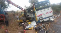 Accidente en Senegal.