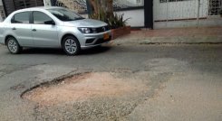 El barrio Popular, en Cúcuta, exige el mantenimiento de vías