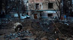 Rusia bombardea Ucrania en Nochevieja y Año Nuevo