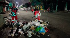 Año Nuevo en Cúcuta dejó 37 toneladas de basura