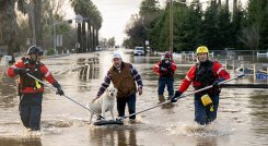California sufre un "incesante desfile de ciclones"./Foto: AFP