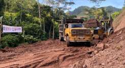 La Gobernación ha avanzado en la reparación de los tramos viales más críticos en el departamento./Foto cortesía